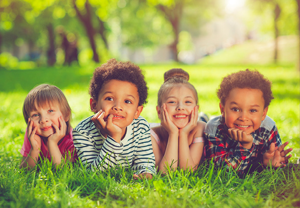 Smiling children